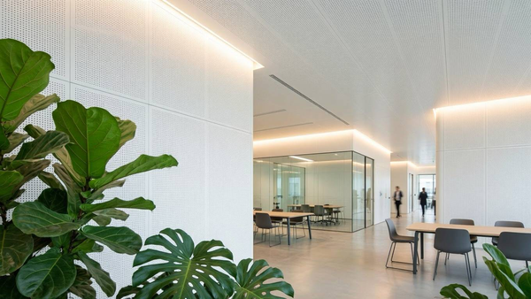Ballesta Acoustic Ceiling and Wall Panels - Perforated Metal Panels for Sound Absorption