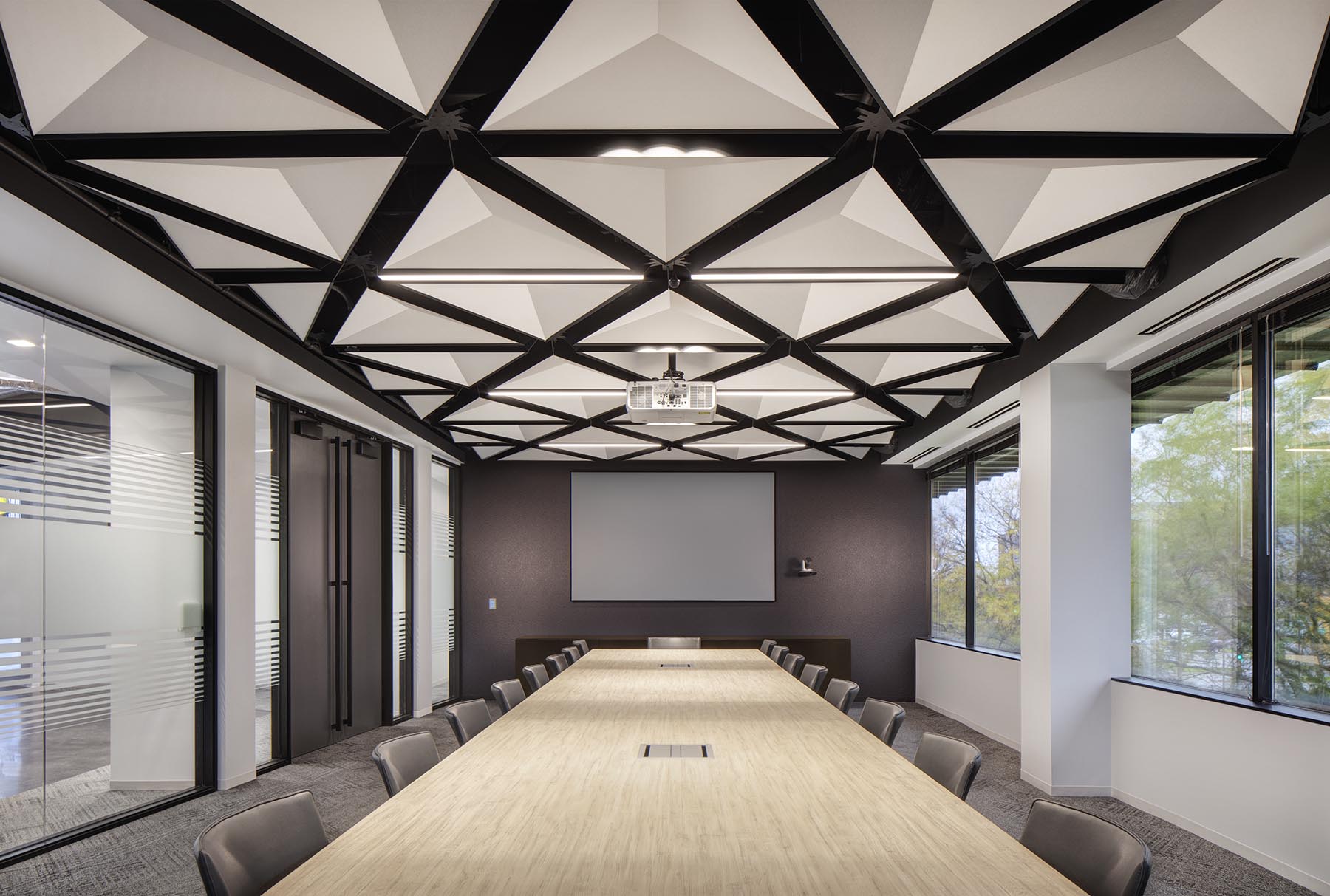Geometric custom panel project