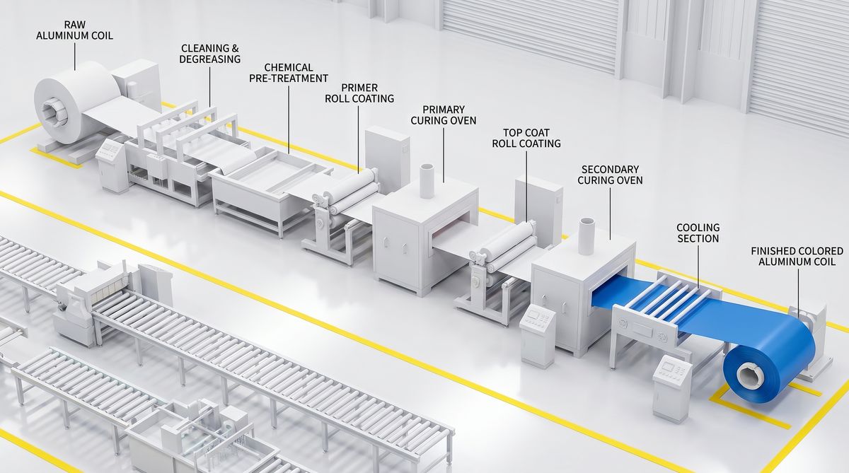 Coil Coating Production Line
