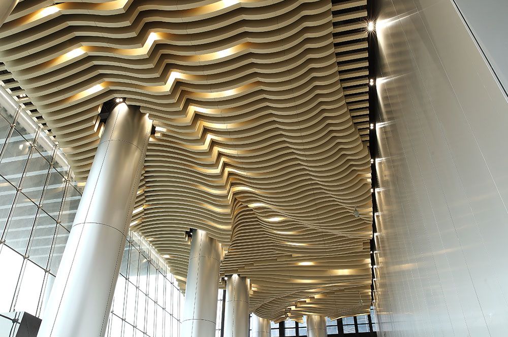Hanlan Plaza Lobby Aluminum Alloy Ceiling