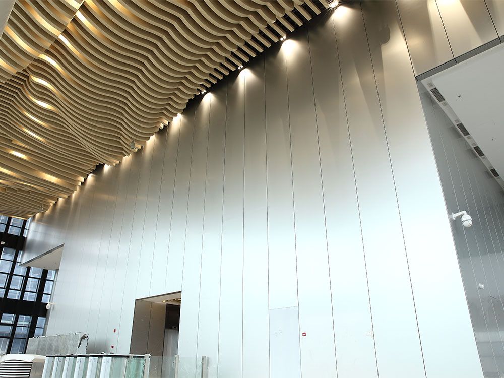 Hanlan Plaza Column Cladding Detail