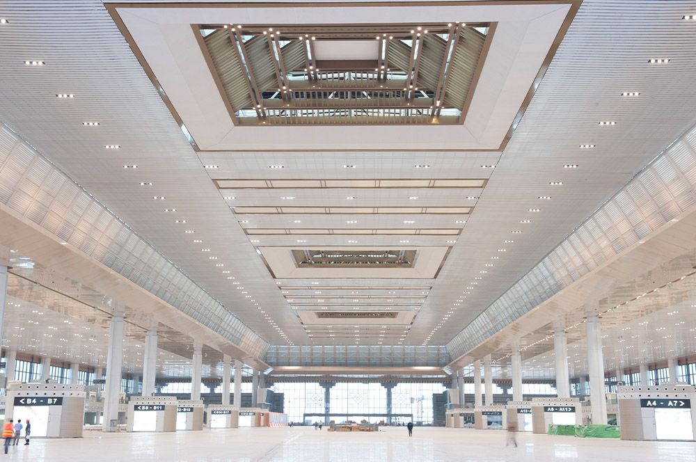 Nanjing South Railway Station Aluminum Alloy Ceiling