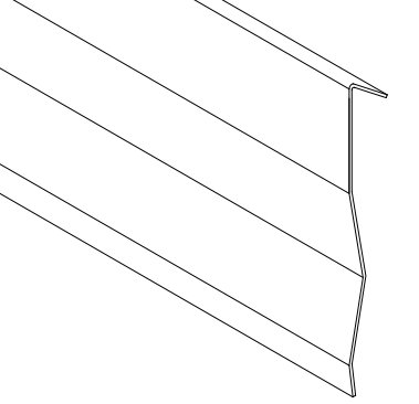 S-Shape Baffle Blade