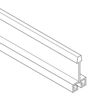 Dark Recessed Groove Cross Section
