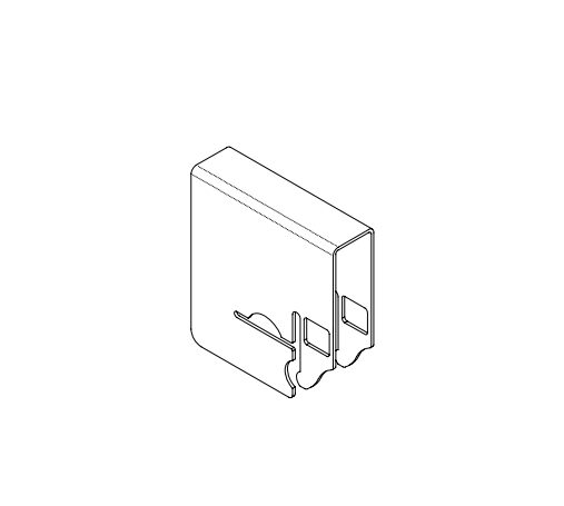 Clip-in Fixer for Z-Shape Hanger