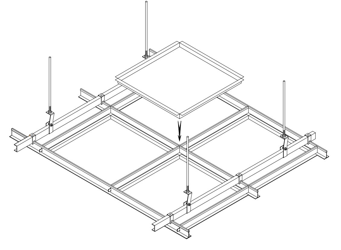 Ballesta Lay-in Ceiling System - Overview
