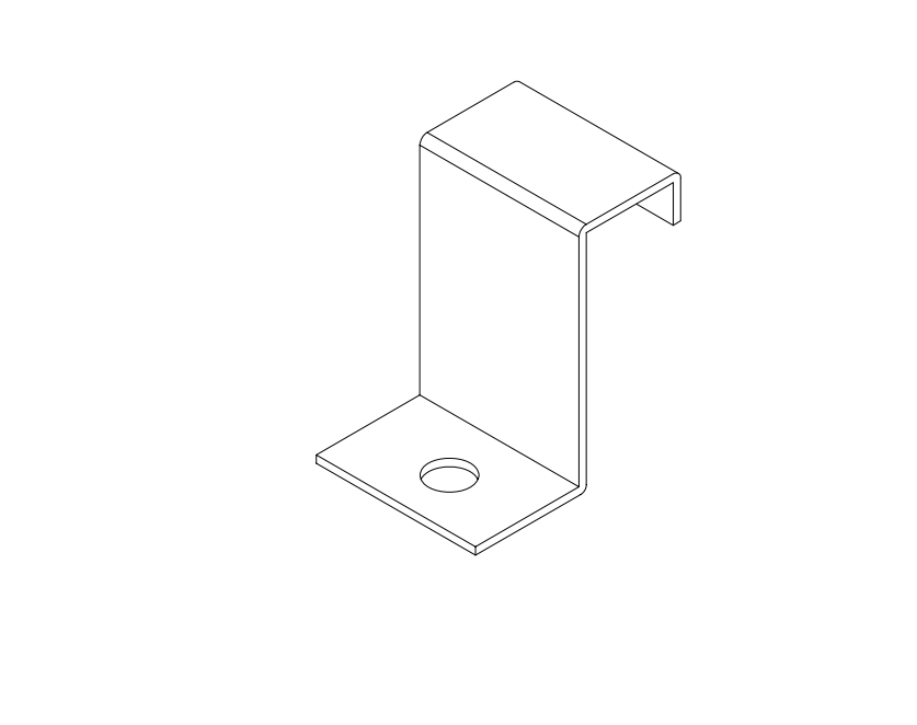 Hanger for Z Keel