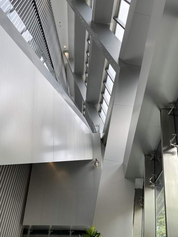 Slanted Column Cladding