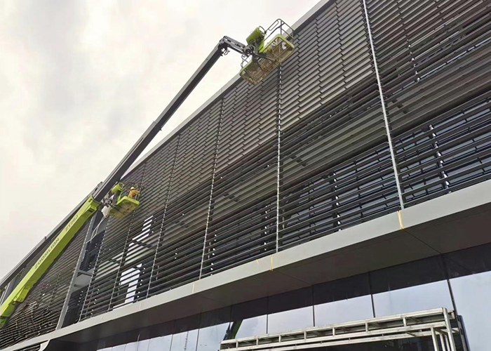 Adjustable Motorized Louvers